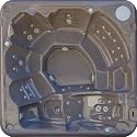 CT410 Easy Life Hot Tubs 6 Seats 41 Jets Portable Spas