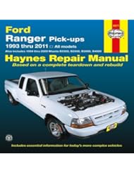 Ford Ranger Pick-ups 1993 thru 2011: 1993 thru 2011 all models - Also includes 1994 thru 2009 Mazda B2300, B2500, B3000, (Haynes Manuals)