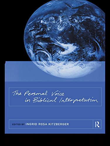 The Personal Voice in Biblical Interpretation