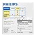 Philips LED 4410498 43-watt Dimmable A19 Clear EcoVantage Light Bulb, 2-Pack