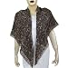 Fashion Scarves for Women Prnted Silk and Wool Square 43 x 43 inches