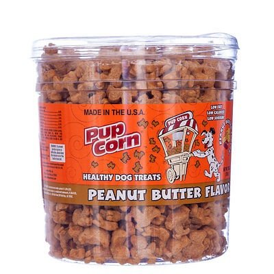 Pup Corn Dog Treats Barrel