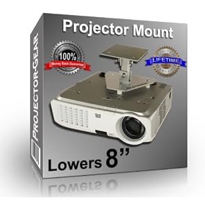 Projector-Gear Projector Ceiling Mount for EPSON PowerLite Home Cinema 700 Home Theater with 8