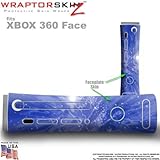 Stardust Blue Skin by WraptorSkinz TM fits Original XBOX 360 Factory Faceplates
