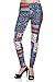 Women's Fair Isle Patterned Aztec Tribal Leggings