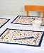 Grehom Table Place Mats (Set of 2) - Blue Bell Flower; Beautiful Gift; 100% Cotton Place Mat; Hand Printed Table Linen; Size 50cm x 35cm