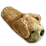 Tru-Fit - Womens Slide Dog Slipper, Tan