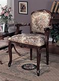Accent Chair - Traditional Style Cherry Finish