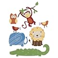 CoCaLo Baby Removable Wall Appliques-Jungle Jingle