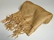 Pashmina Scarf Shawl Wrap Throw Gold