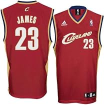 LeBron James Youth Jersey: adidas Maroon Replica #23 Cleveland Cavaliers Jersey
