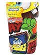 Nickelodeon SpongeBob 3 Pair Boys Briefs (Size 8) - assorted colors, 8