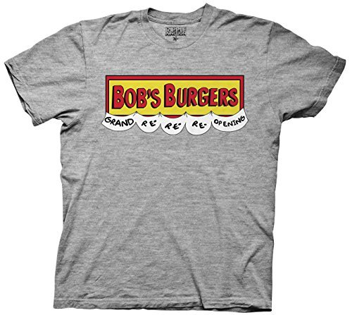Bob's Burgers Grand Re-Re-Re-Opening Shirt (Medium)