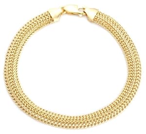 Bracelet - Femme - Or jaune (9 carats) 3.3 Gr