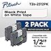 Brother Genuine P-touch, TZE2312PK, 1/2