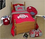 Review Logo 191-82 / Ohio State Buckeyes Bed-in-a-Bag (Twin Twin/X-Long)