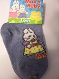 Max & Ruby Socks ~ Sets and Singles (Size 4-5.5 (Shoe Size 1-5), Blue-Gray)
