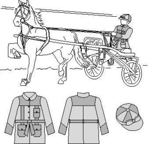 Suitability 6800 Roadster Silks Equestrian Sewing Pattern