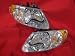 2001 - 2005 DODGE GRAND CARAVAN HEADLIGHT SET WITH FREE XENON BULBS BRAND NEW CHRYLSER TOWN AND COUNTRY PLYMOUTH VOYAGER 2002 2003 2004 2005 01 02 03 04 05 HEADLIGHTS HEADLAMP HEADLAMPS