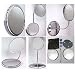 Gooseneck Vanity 1X/5X/10X Travel Mirror