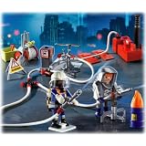 Playmobil Firefighters with Water Pump