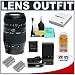 Tamron AF 70-300mm F/4-5.6 Di LD Macro Lens + 2 EN-EL3e Batteries with Charger + Accessory Kit for Nikon D3, D700, D300, D200, D90, D80, D60, D40 & D40x Digital SLR Cameras