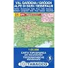 Gr�den, Seiser Alm: Wanderkarte Tabacco 05. 1:25000