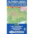 Gr�den, Seiser Alm: Wanderkarte Tabacco 05. 1:25000