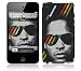 MusicSkins  iPod Touch 4 用液晶保護フィルム  Lenny Kravitz - Retro  iPod Touch 4  MSIP4G0518