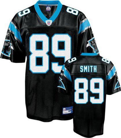 Youth Carolina Panthers #89 Steve Smith Team Replica Jersey - M 10-12