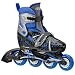 Roller Derby Boy's Tracer Adjustable Inline Skate, Medium