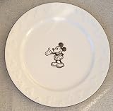 Disney Mickey Mouse Sketch Dinner Plate SET OF 4 NEW