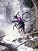 Mountain Biking, Vail, Colorado, USA Photographic Poster Print by Lee Kopfler, 36x48