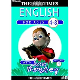 The Times Ace Monkey Key Stage 1 English  (Ages 4-8)