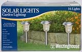 Westinghouse Stainless Steel Solar Lights (16 PK)