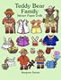 Teddy Bear Family Sticker Paper Dolls