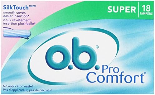 O.B. Pro Comfort Super 18 Tampons