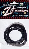 ZOT 100% Organic Chewy Licorice Rope, 2.1-Ounce Bags (Pack of 6)