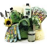 Gardener's Relief Spa Set Bath and Body Gift Basket - A Great Gift For Her!