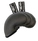 Club Glove 3-Pack Regular Neoprene Iron Cover - GW, LW,Blank (Black)