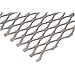 Aluminum 3003 Expanded Metal Flat Sheet, 1/2" LWD Diamond Openings, 58% Open Area