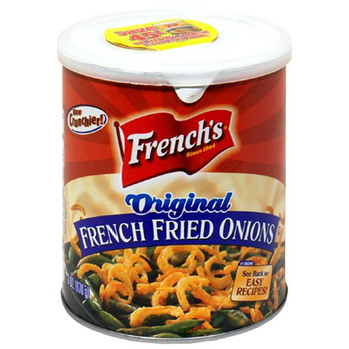 French's French Fried Onions, Original, 6-Ounce Bag (Pack of 6)