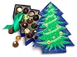 Chocolate Truffle Christmas Tree Box