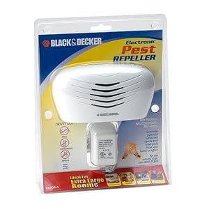 Black and Decker EX900-A-TP1 Ultrasonic Pest Repeller (XL Room) by 