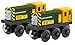 Fisher-Price Thomas the Train Wooden Railway Iron 'Arry and Iron Bert
