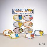3D Chanukah Gift Tags - 12 Package