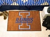 Illinois Fighting Illini Door Mat Rug