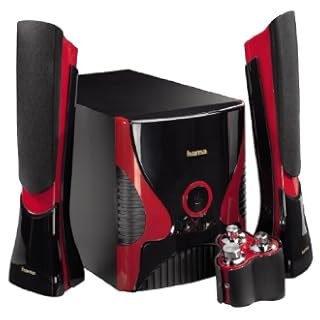 Hama 2.1-Subwoofer-System PC Lautsprecher (Q 900)