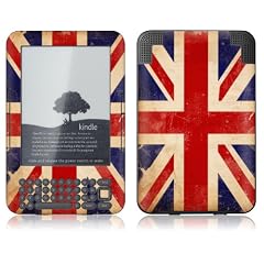 GelaSkins Zierschutzfolie f�r Kindle Keyboard (15 cm/6 Zoll Display) Union Jack