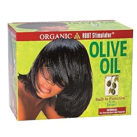 Organic Root Stimulator Olive Oil Built-In Protection No Lye Relaxer System